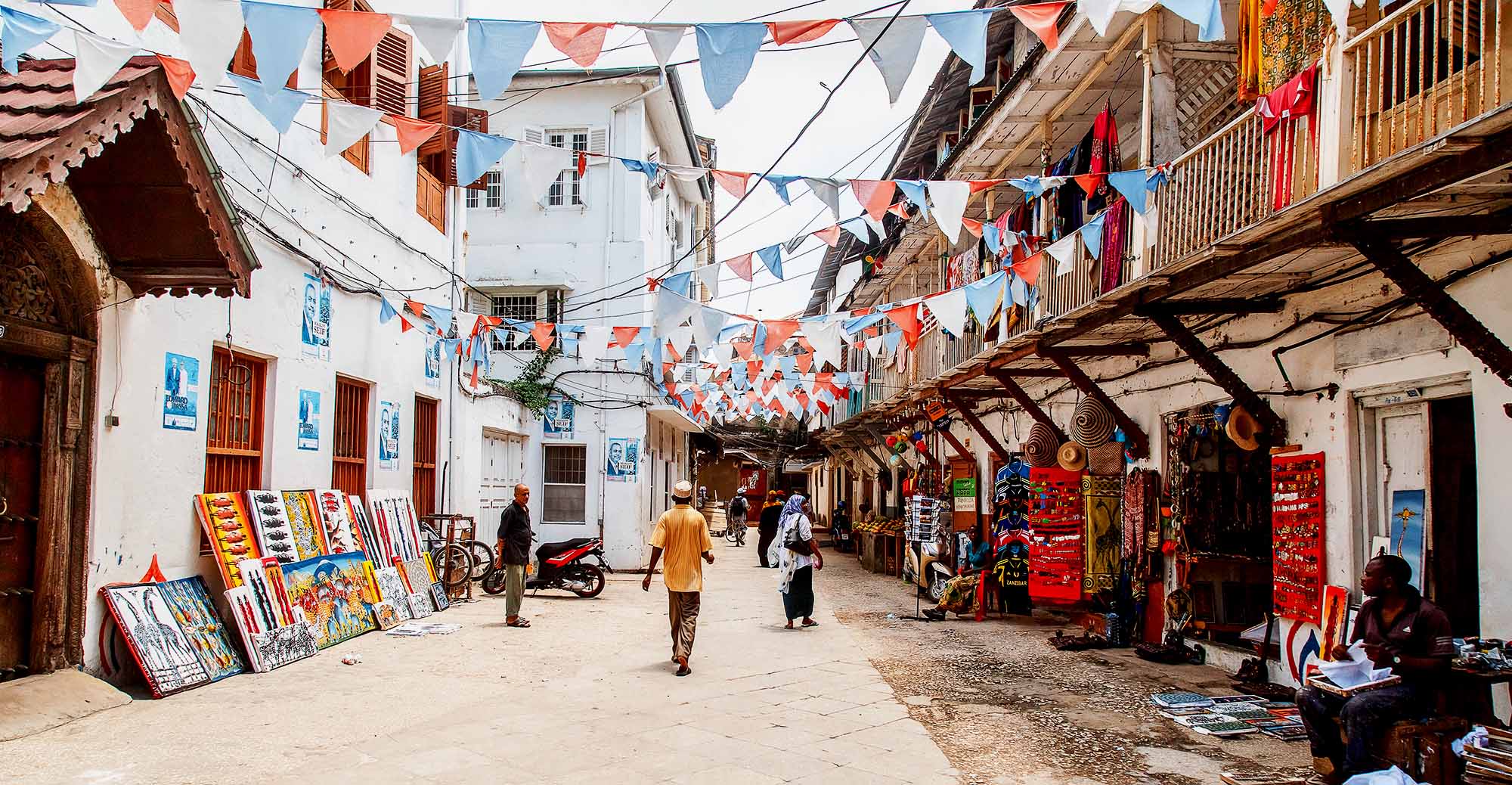 Stone Town streets and architecture